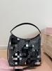 Original Leder Litschi-Muster Kalbsleder weich neue Dogtooth-Tasche Hobo Achseltasche Tote große Kapazität Mutter-und-Kind-Tasche