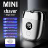 Smart Portable Men's Electric Shaver - Mini Full Body, Washable Razor for Travel