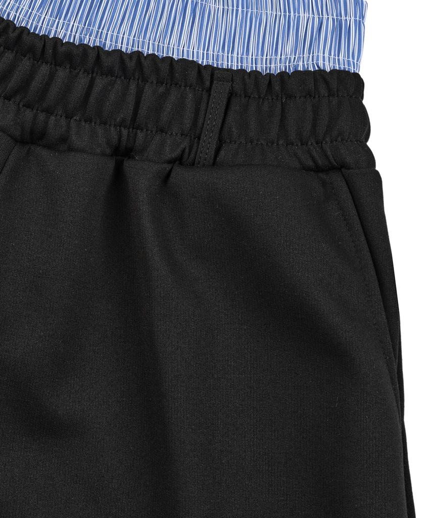 LERENNE Sagging Bermuda Pants - Black