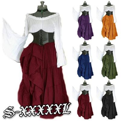 Europa mittelalterliches viktorianisches Gothic-Königin-Abendkleid, mittelalterliche Renaissance-Elf-Prinzessin, Lolita-Party-Frauen-Tanz-Retro-Cosplay-Kostüm