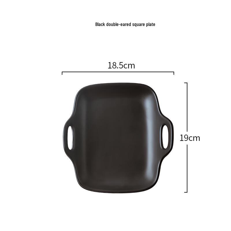 ZISIZ Nordic Ceramic Square Plates