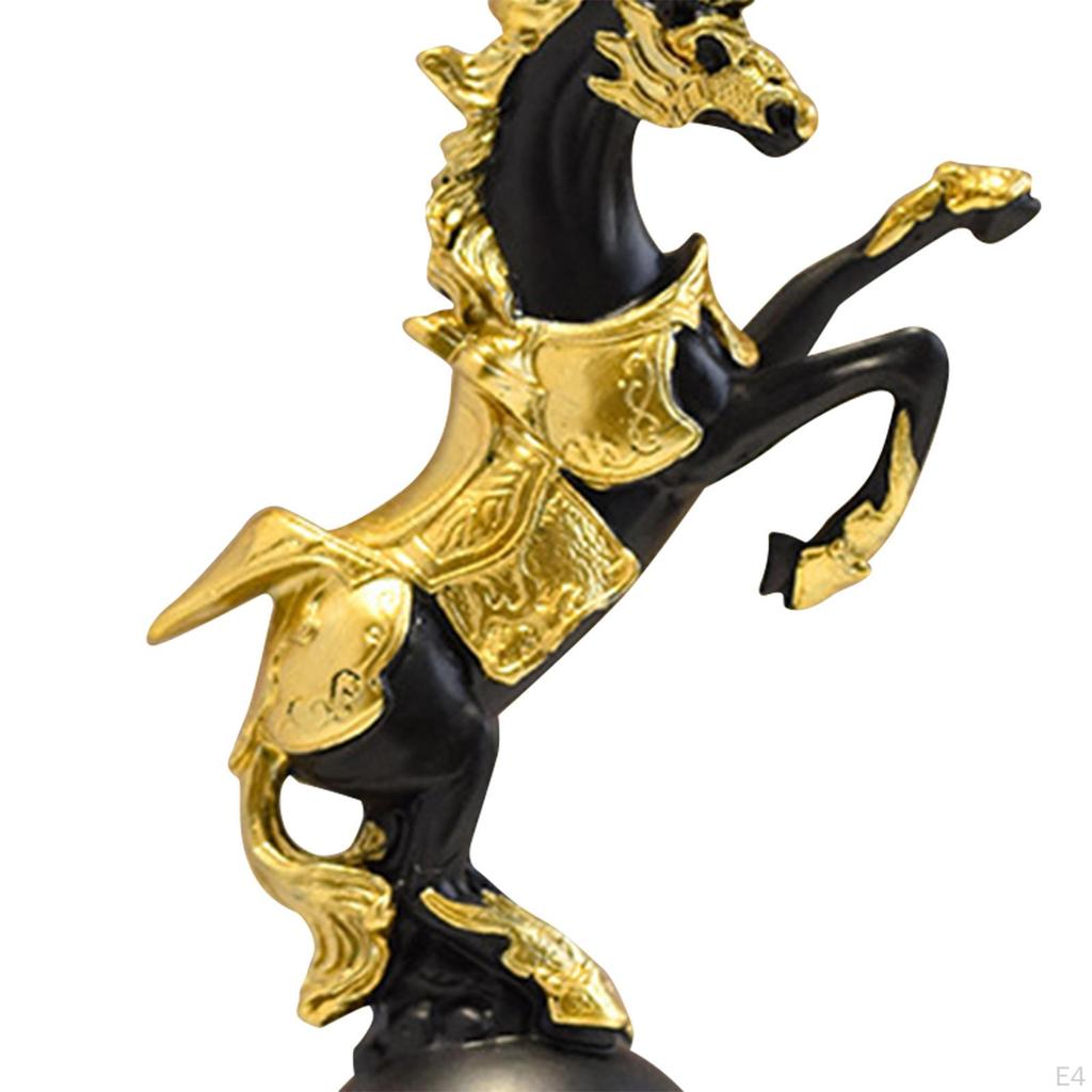 Elegant Horse Figurine Sculpture for Home Decor
