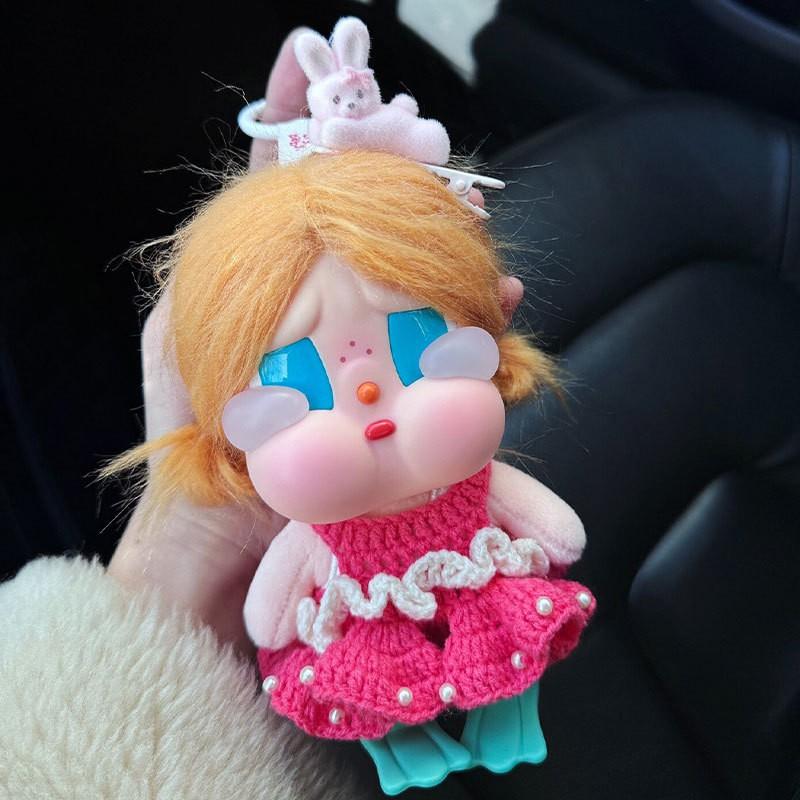 Knit Dress Set 15cm Crybaby Dolls Beach Vacation Collection Includes Hair Clip