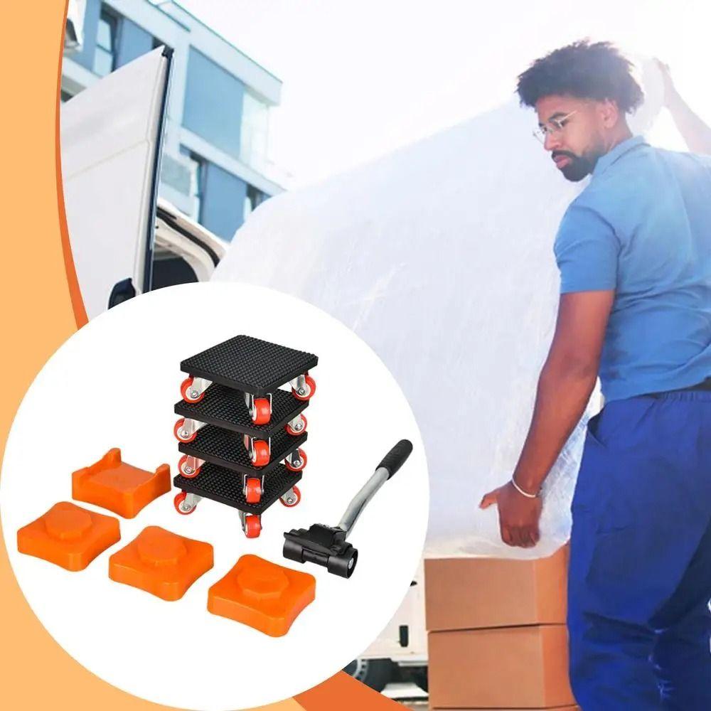 360 Degree Rotatable Furniture Lifter Heavy Duty Furniture Movers Roller Dollies  Furnishings