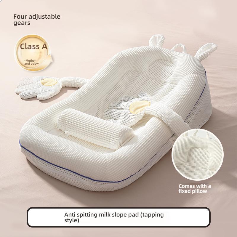 Anti-vomiting Nursing Pads Slope Mat Newborn Spill-proof Choking Milk Bed Middle Bed