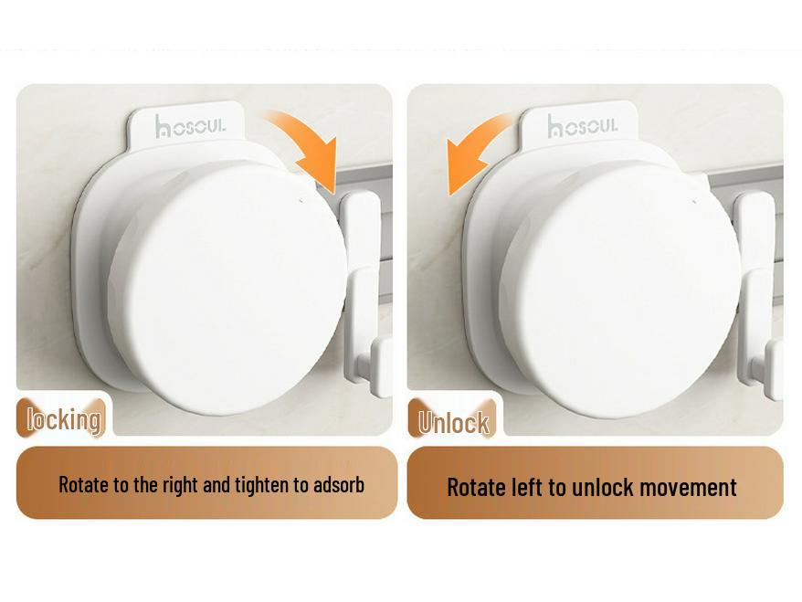 Wall-Mounted No-Drill Kitchen Hooks: Multifunctional Spatula and Utensil Storage Rack & Clothes Hanger