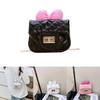 Kids Butterfly Knot Pu Crossbody Bag With Breathable Design For Preschool Girls And Boys