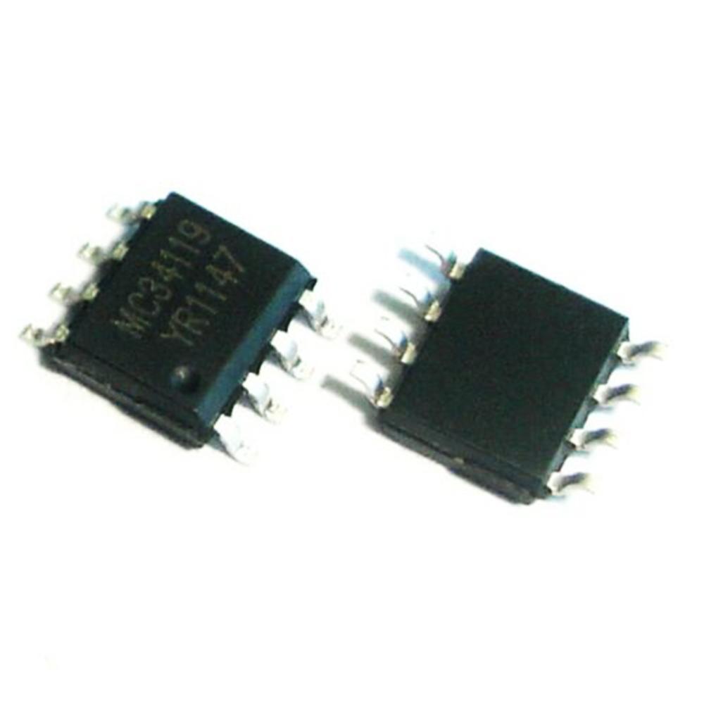 10 ADET MC34119DR SOP-8 MC34119 34119 SMD Düşük Güçlü Ses Amplifikatörü ...