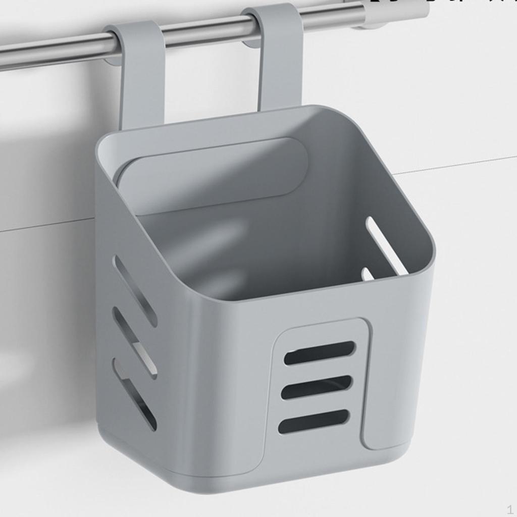 Basket, Hanging Storage Basket Hook, Container, for Dorm Room on A Bathroom