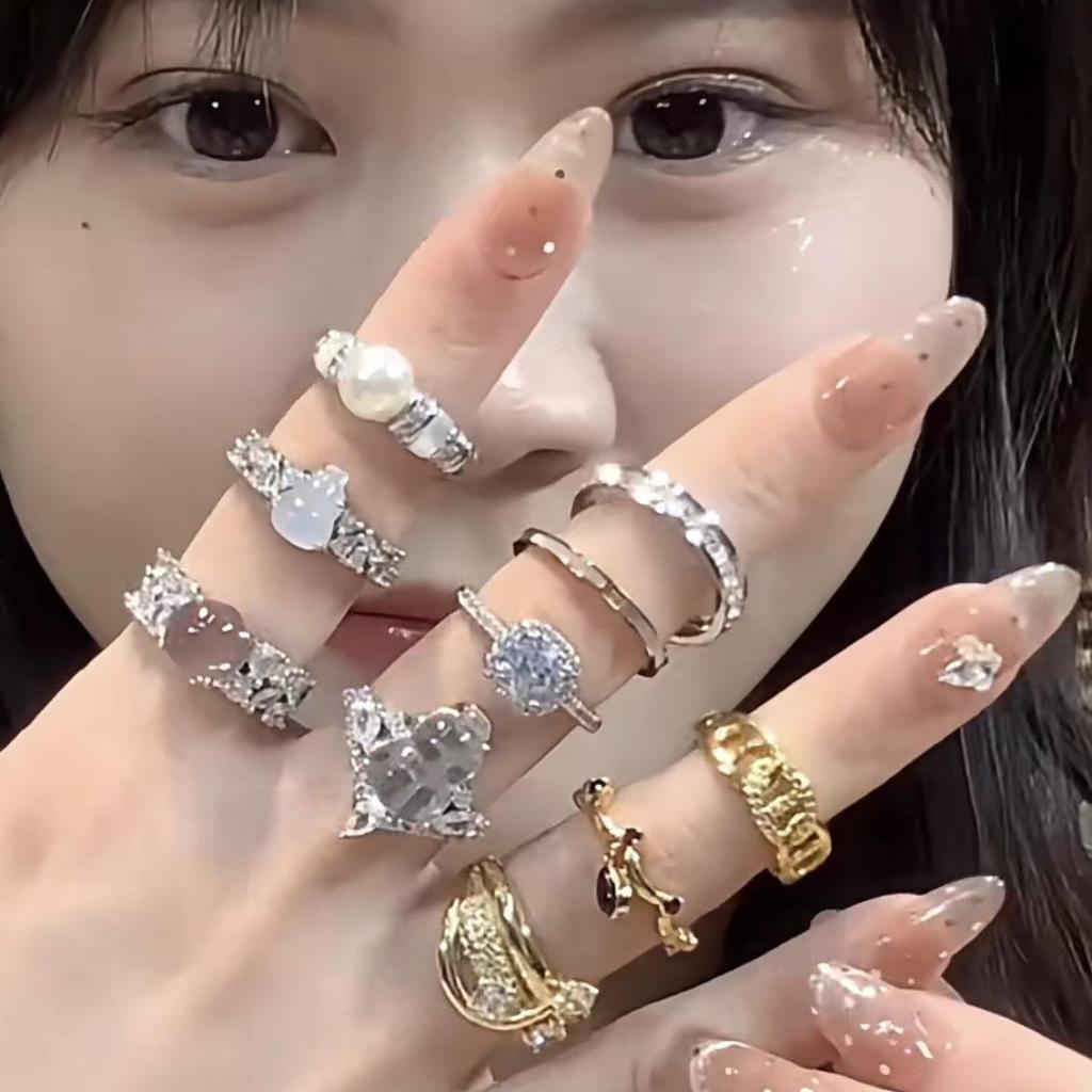 Eleganter Kürbis Zirkon Ring: High-End Modedesign für Frauen, Perfekt für den Zeigefinger und vielseitig tragbar