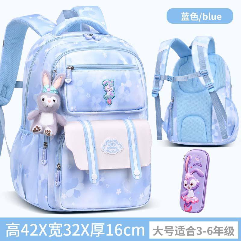 School Bag Girls Primary School Students Spine Care To Reduce the Burden Girls Children Backpack