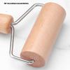 Beechwood Rolling Pin for Pastry Tortillas Pizza Cookie Dumplings Baking Ergonomic Dough Roller Wooden Baking Tool