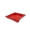 Nordic PU Leather Desktop Tray for Jewelry, Cosmetics, & Keys