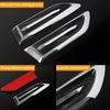 2PCS Car Hood Side Air Flow Intake Vent Trim, Self Adhesive Weatherproof Vehicle Grille Mudguard Side Stickers, Auto Exterior Decorative Accessories,