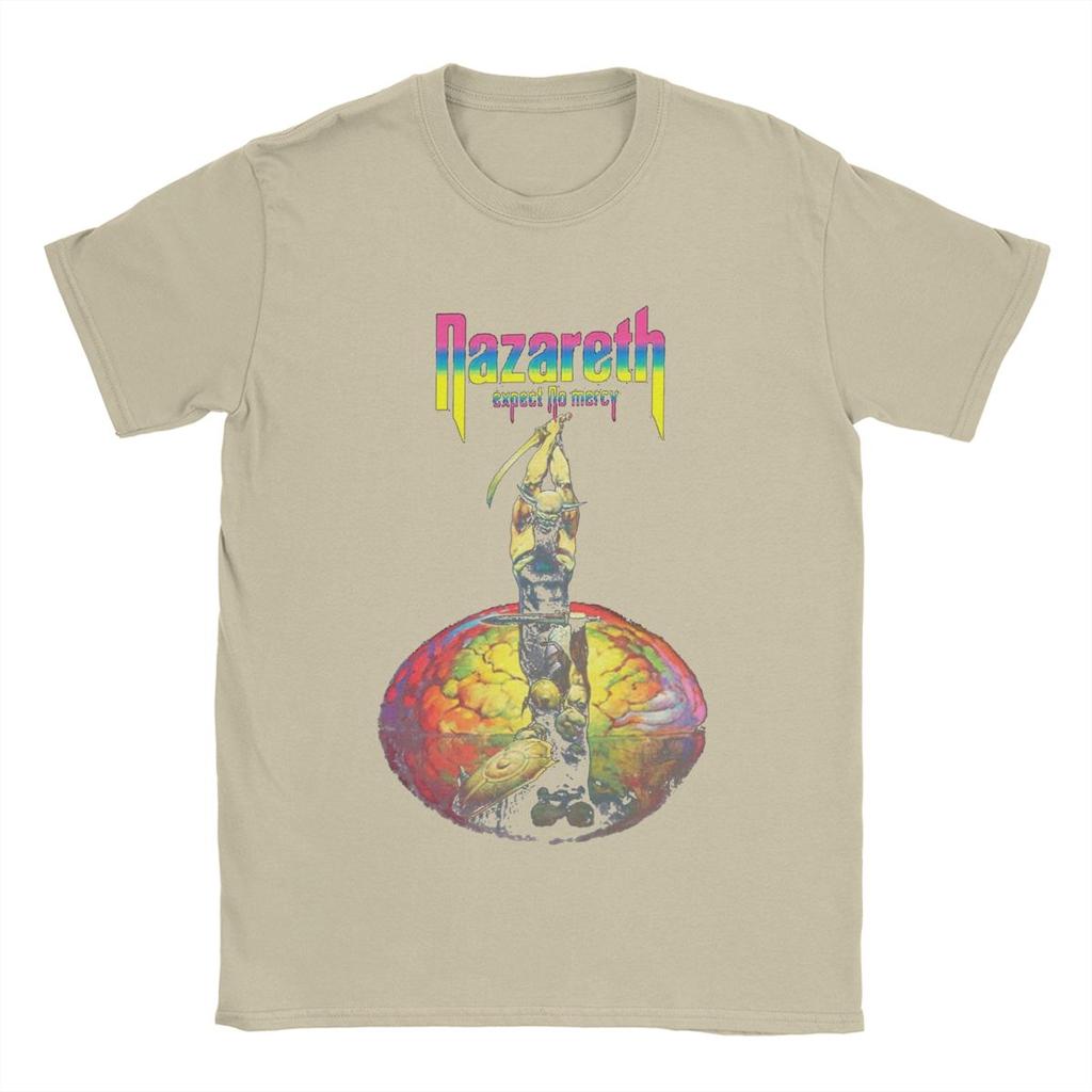 Camisetas de Hombre Banda Nazareth Novedad Camisetas de Algodón Camisetas de Manga Corta Cuello Redondo Tops Nueva Llegada