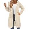 Women's Fashion Raglan Sleeve Long-Sleeve Casual Jacket With Double Zipper Hoodie