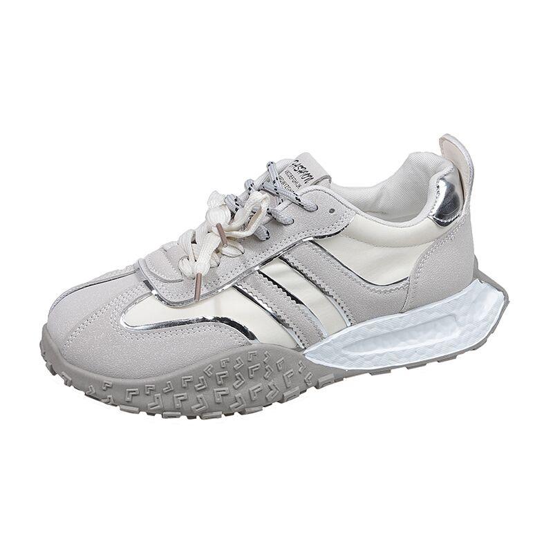2025 Spring New Comfortable Versatile Breathable Fashion Casual Forrest Gump Shoes Platform German Training Shoes Versatile Breathable Women's Shoes