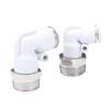 Dexia Pneumatic Right-Angle Elbow Air Tube Connector