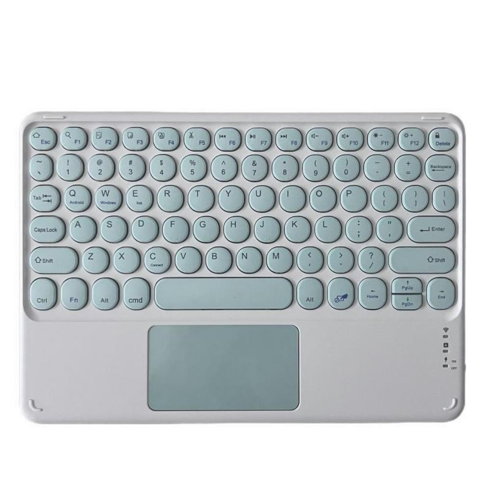Bluetooth Wireless Keyboard for iPad iPhone Tablet Laptop with Touch Control Magnetic Smart Keyboard
