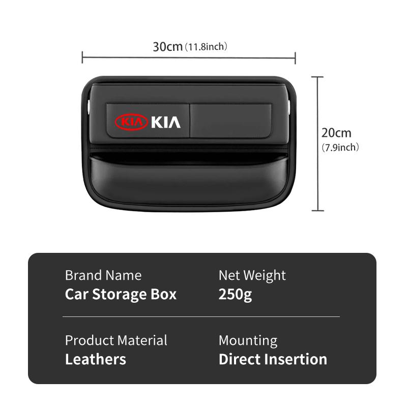 ANF3 For KIA Car USB Charging Colour Light Seat Storage Case Seat Gap Box Ceed Sportage Rio K5 K2 Optima Cerato Venga Sedona