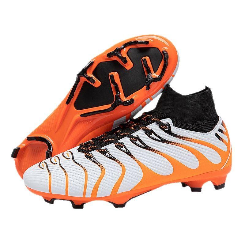 High-Top Football Shoes For Boys And Girls Ag Long Nails Tf Broken Nails Competition Training Outdoor Football Shoes
