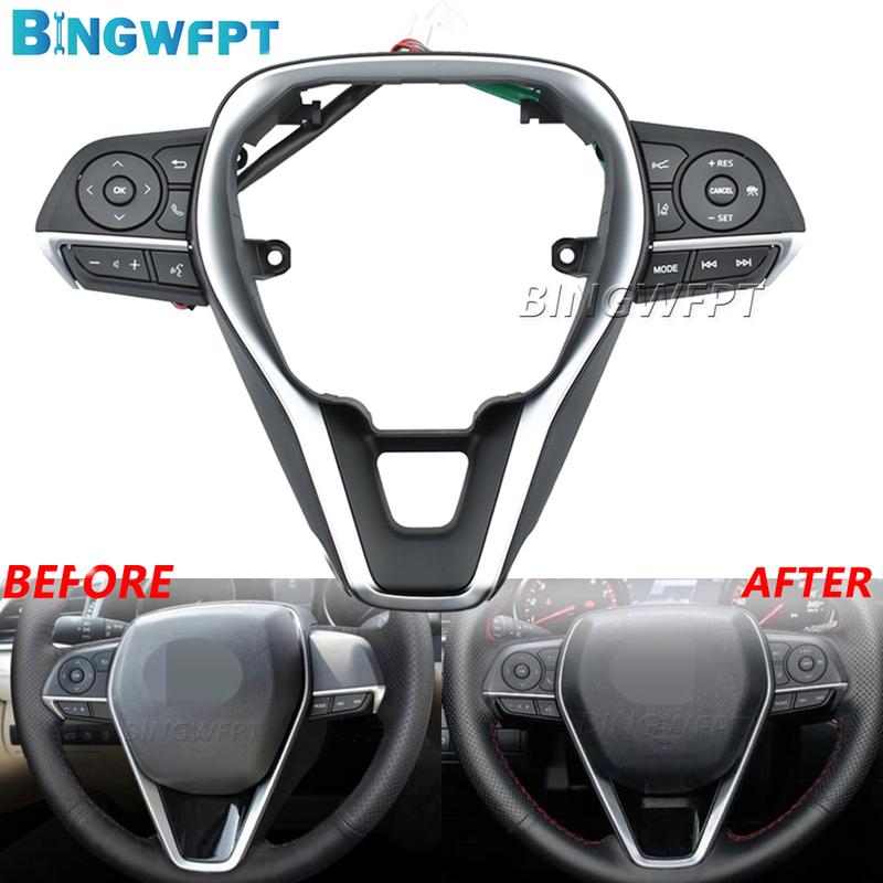 New For Toyota Corolla Levin RAV4 RAV 4 2019-2023 Left + Right Switch Steering Wheel Cruise Control Buttons