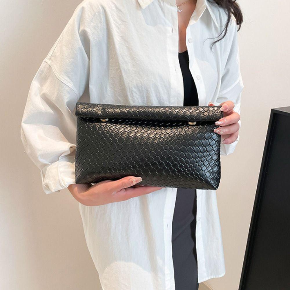Multifunctional Women Clutch Bag Stone Pattern Handbag Fashion Evening Phone Pocket  Daily