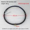 Nano Aeration Disc 1pcs 304 Stainless Steel High Output Oxygen Plate for Fish Pond Reliable Seafood Pond Oxygenator