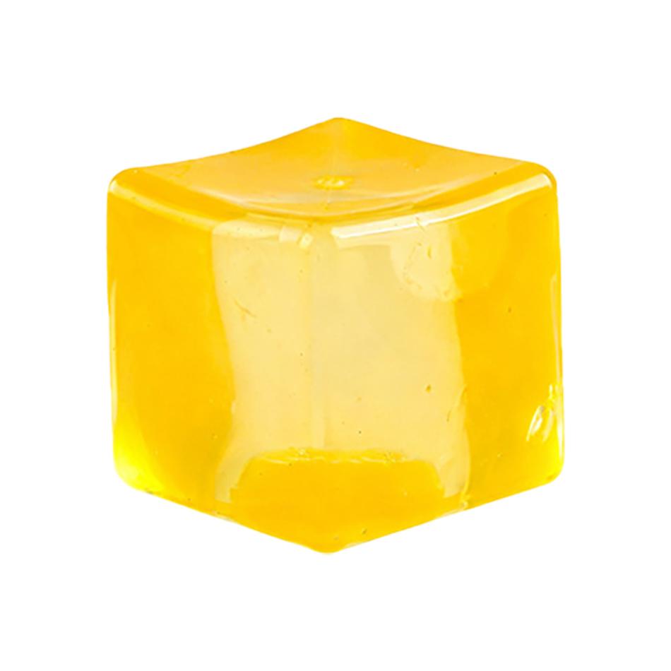 Colorful Fidget Toy Squishy Toys Ice Block Stress Ball Toy Kawaii Transparent Snowflake Cube Square Stress Relief Squeeze Toy