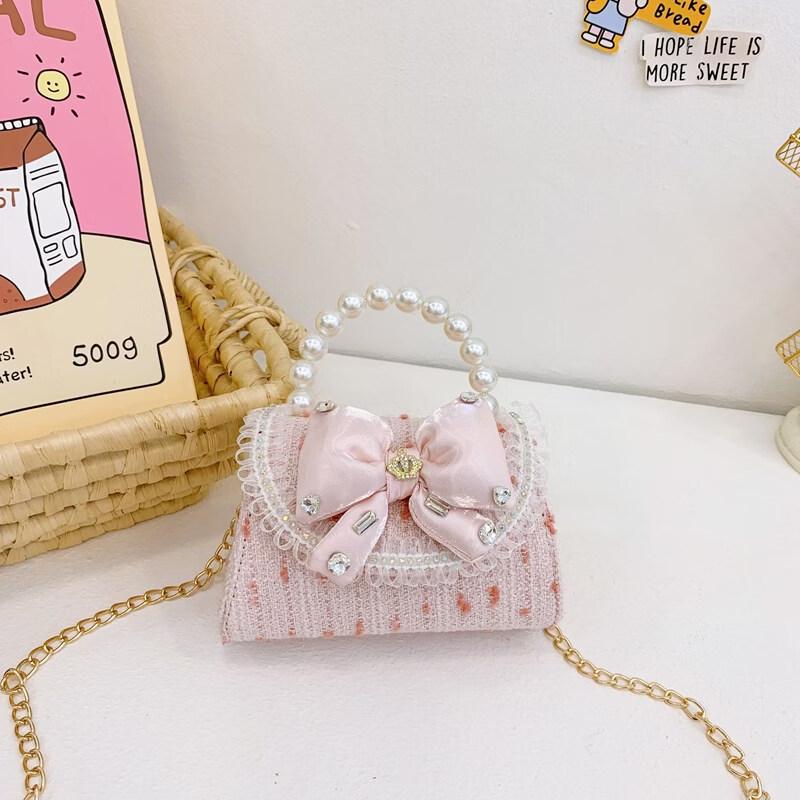 MDNG Girls' Mini Bow Crossbody Bag