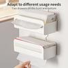 Magnetic Paper Towel Holder Magnetic Storage Box Paper Towel Holder Wall Mount Dispenser Container Refrigerator Organizer
