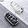 Soft TPU Car Flip Key Case Cover Holder for A1 A3 A6 A6L Q2 Q3 Q7 TTS R8 S6 RS3 Key Protection Shell Fob Accessories