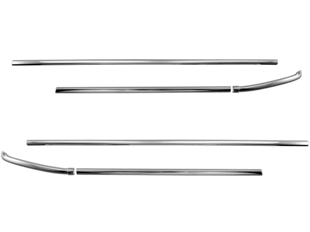 BRIGHTZ Rise A200A A210A Finish Stainless Steel Window Moulds for A and 210 Ultra-Mirror (6-Piece Set) [WIN-SIL-145] A200, A210, 200,