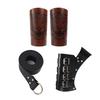 Medieval Knight Combat Sword Set Sword Seat Handsome Belt Tiger Head Straight Wristband Riding Wristband Dress Suit