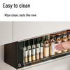 Yingbai Modern 3-Tier Black Pull-Out Spice & Condiment Cabinet Organizer