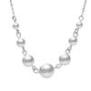 Fashion Women Beaded Single-layer Chain Necklace Banquet Jewelry Gift
