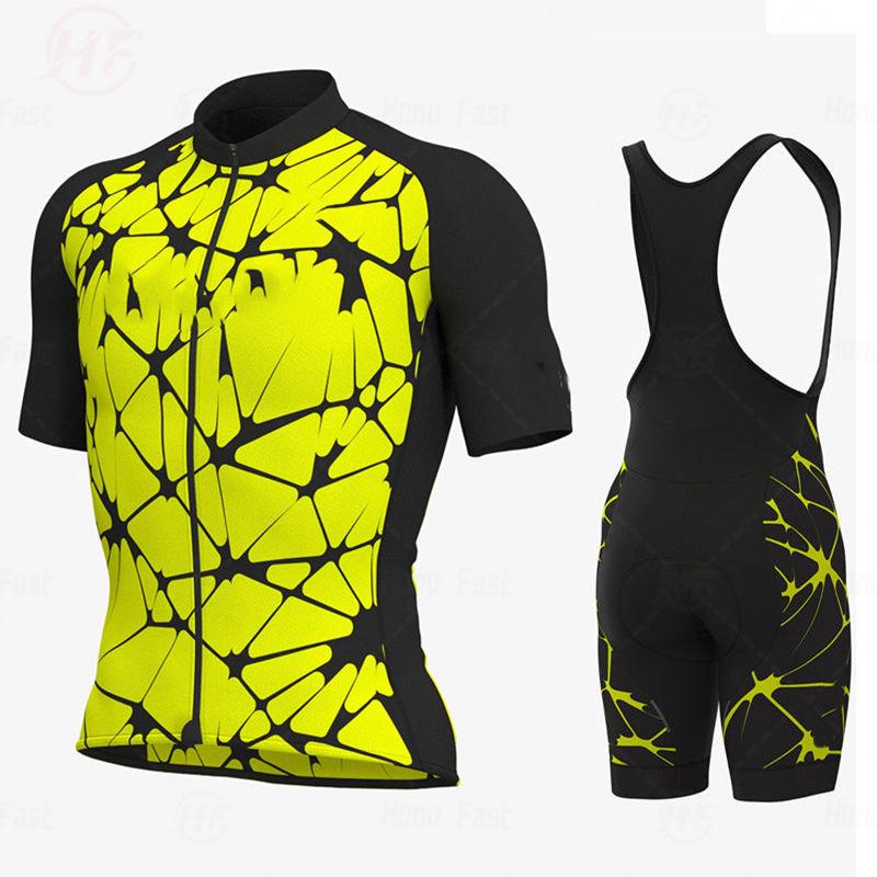 Camouflage Cycling Jersey Sets for Men, Bicycle Clothing, MTB Mountain Bike, Summer Ropa Maillot, Ciclismo, Bib Shorts Suits
