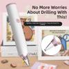 Electric Jewel Painting Pen Cordless Vacuum Jewel Art Pen Low Noise 3 Speed Adjustable Rechargeable Lightweight Pen