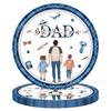 Father's Day Party Paper Plates, Disposable Paper Cups, Tissues, Paper Plates, Father's Day Festive-themed Decorative Items