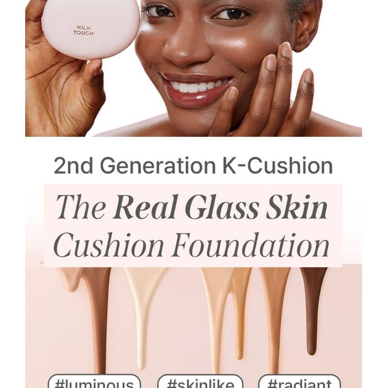 Milk Touch - All-day Skin Fit Milky Glow Cushion - 20 Farben