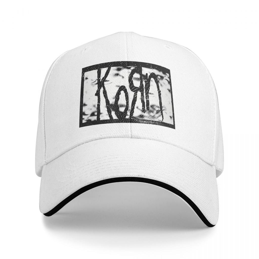 Korn Music Rock Band Baseball Caps Snapback Baseball Hats Breathable Casual Casquette Outdoor for Men And Women