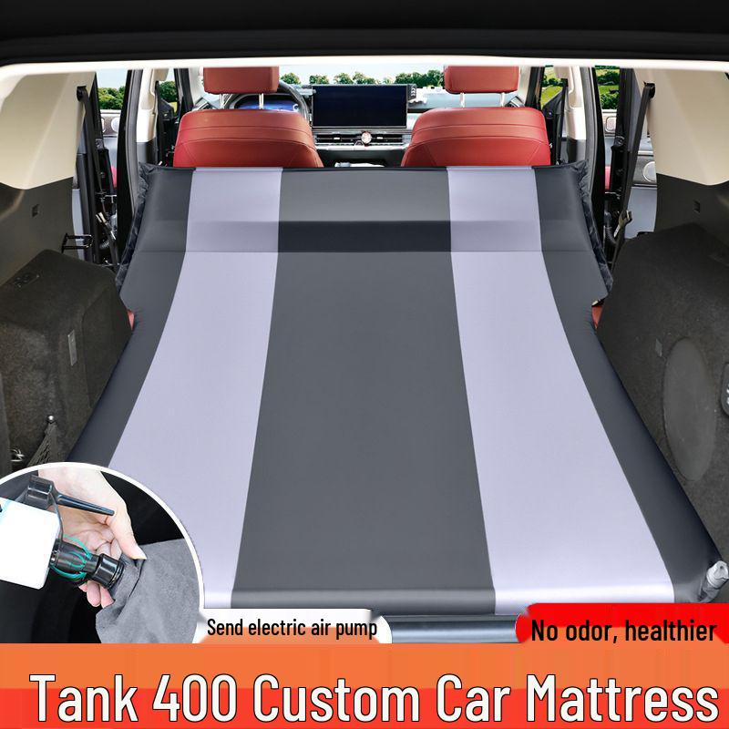 Tank 400 Inflatable Trunk Mattress: Rear Seat Sleeping Pad for Self-Driving Tours