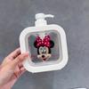 300/500Ml Mickey Minne Soap Dispenser Kitchen Hand Soap Shampoo Shower Gel Dish Soap Bottle Press Type Storage Bottle