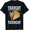 Tacocat Spelled Backwards Is Tacocat Funny Cat Gift T-Shirt Unisex T-Shirt