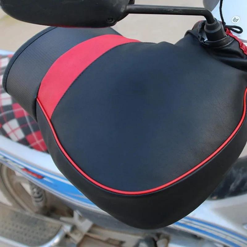Motorcycle Handlebar Muffs Winter cycling gloves Motorcycle Hand Protector Mitts Thick Warm Grip Handle Bar Muff Rainproof