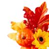 Autumn Pumpkin Sturdy Table Centerpiece Thanksgiving Artificial for Mantel, Fireplace, Desk,