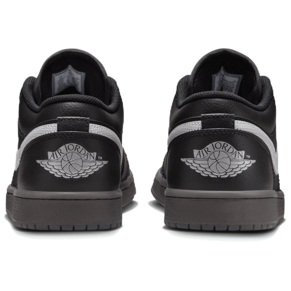 Air Jordan 1 Low Black White Dark Gum Unisex Sneakers Dark-Smoke-Grey HV5968-001