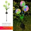 Solar Lights Garden Patio Decorative Lights Lawn Lights Garden Dandelion Small Night Light Landscape Ground Insert Color Light