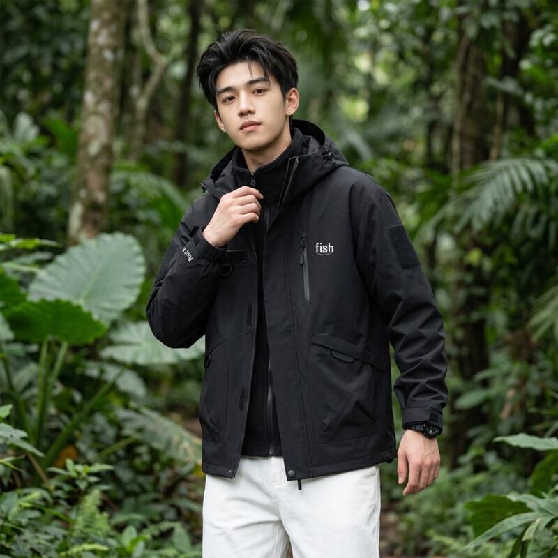 Paul Frank Couple's 3-in-1 Outdoor Windproof Jacket