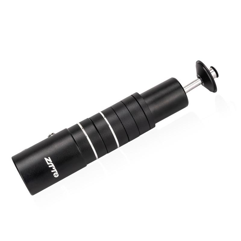 With Washer Bike Fork Stem Riser Extender Convenient Aluminum Alloy Mountain Bike Stem Riser Not Easy To Rust Shortcut